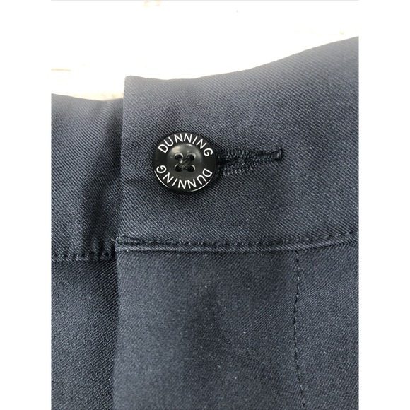 DUNNING Men's Golf Shorts Dark Blue Size 40 Athletic Travel Spring - Picture 2 of 10